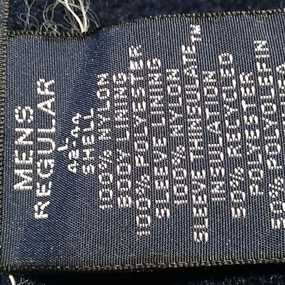 Lands End Vintage Polartec 10 Unicorn Mining June 1987 Patched Jacket Sz.L - Picture 9 of 11